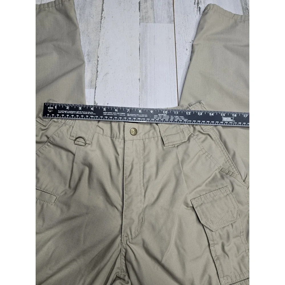 5.11 Tactical Series Mens‎ Khaki Tan Cargo Pants Cotton Canvas 74273 30x32